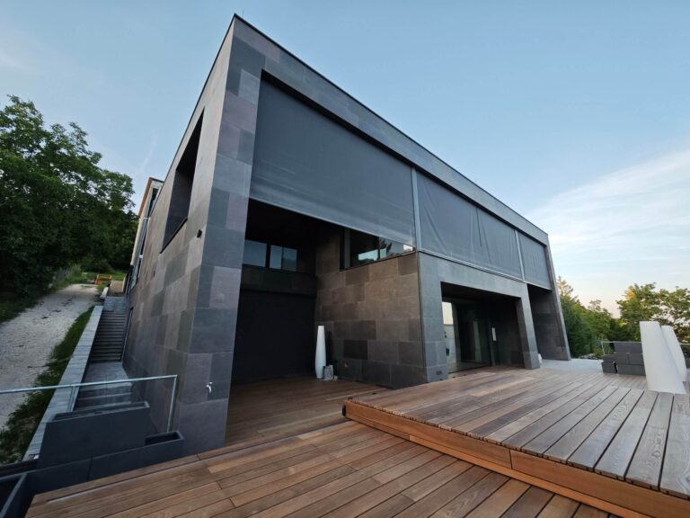 Multicolor Grey kőfurnér homlokzatburkolat - Slate Design® - antracit kőfurnér